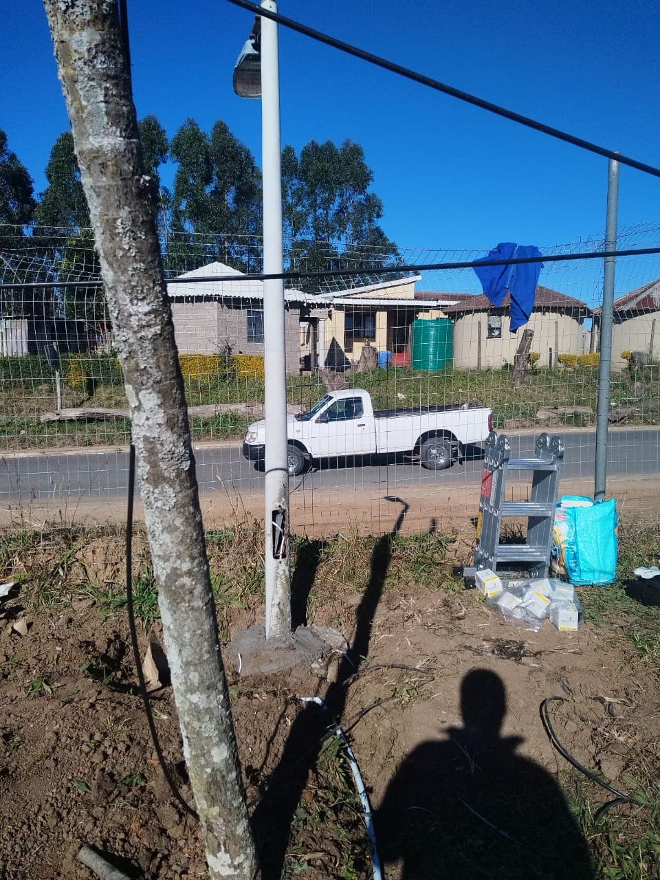 Perimeter Lighting Installation