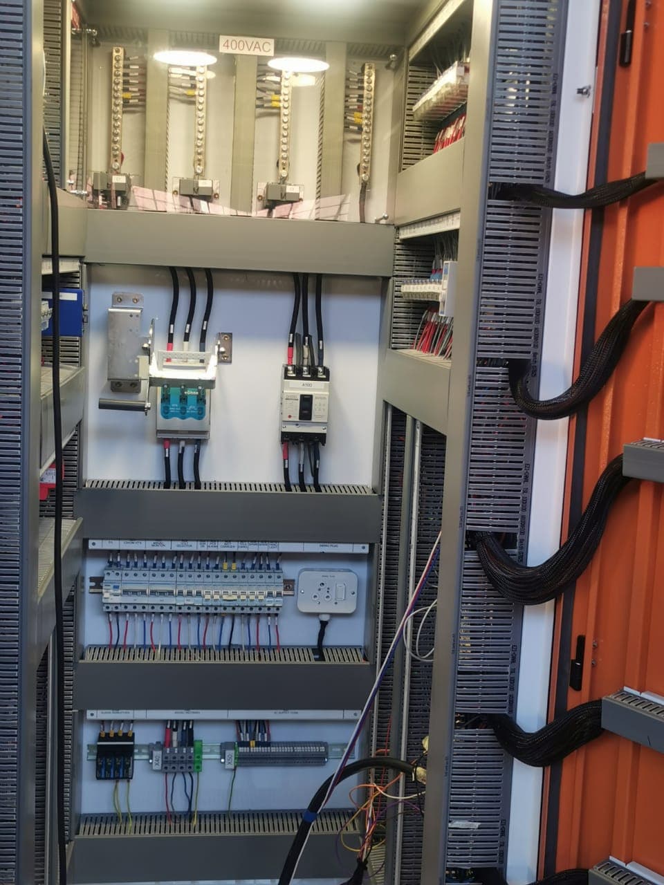 Panel Wiring & Control System detail