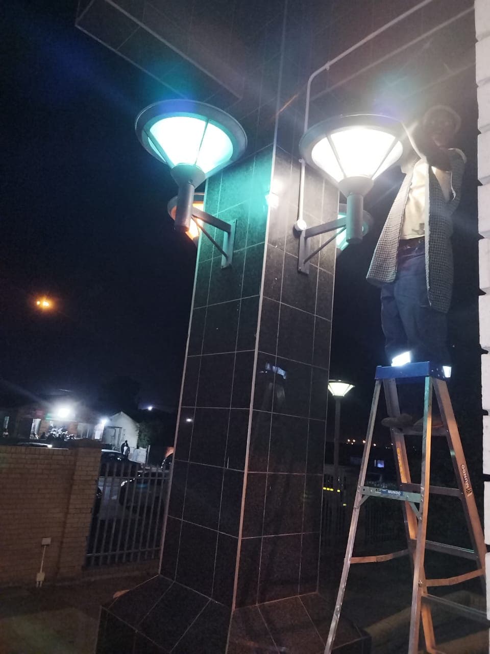 Perimeter Lighting Installation - View 7