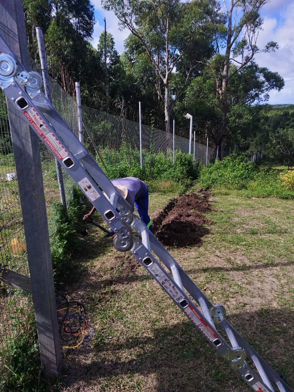 Perimeter Lighting Installation - View 3