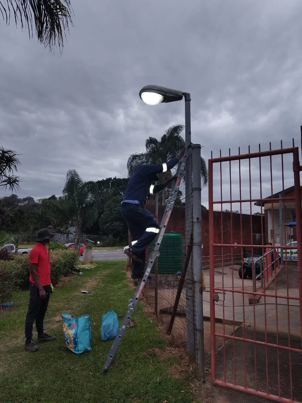 Perimeter & Floodlight Maintenance - Example 1